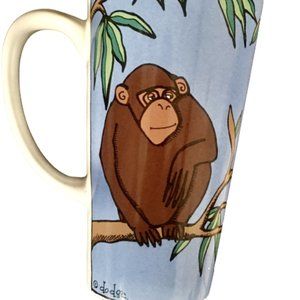 URSULA DODGE MONKEY MUG
